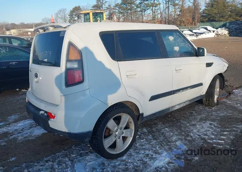 2010 Kia Soul Sport z USA, uszkodzony, nr VIN KNDJT2A2XA7035712